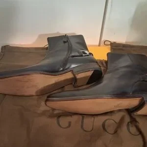 Gucci Men’s Ankle Boots Mens Horsebit TOM FORD New Display 9D Gucci | Shoes | Gucci Mens Ankle Boots Mens Horsebit Tom  main image 4